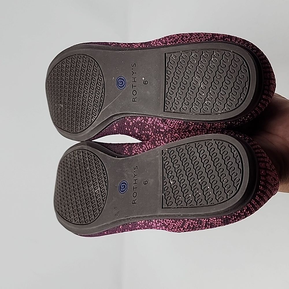 Rothy's The Flat In Fig Python Size 6 - image 5